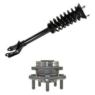 iD Select® - Front Passenger Side Complete Strut Assembly and Wheel Hub Assembly Kit