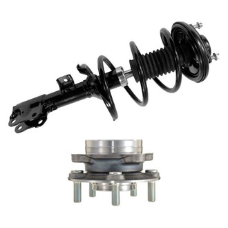 iD Select® - Front Passenger Side Complete Strut Assembly and Wheel Hub Assembly Kit