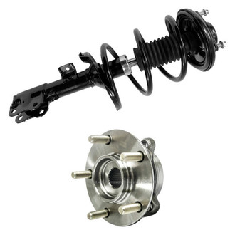 iD Select® - Front Passenger Side Complete Strut Assembly and Wheel Hub Assembly Kit