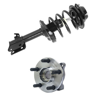 iD Select® - Front Passenger Side Complete Strut Assembly and Wheel Hub Assembly Kit