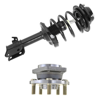 iD Select® - Front Passenger Side Complete Strut Assembly and Wheel Hub Assembly Kit