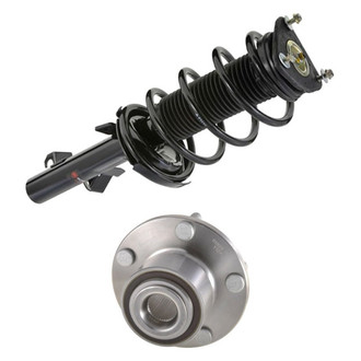 iD Select® - Front Passenger Side Complete Strut Assembly and Wheel Hub Assembly Kit
