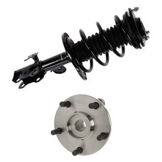 iD Select® - Front Passenger Side Complete Strut Assembly and Wheel Hub Assembly Kit