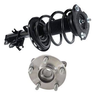 iD Select® - Front Passenger Side Complete Strut Assembly and Wheel Hub Assembly Kit