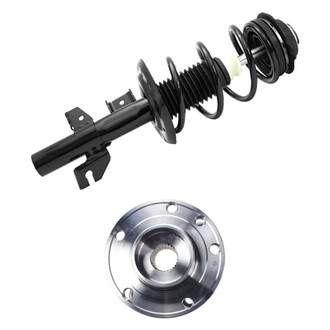iD Select® - Front Passenger Side Complete Strut Assembly and Wheel Hub Assembly Kit