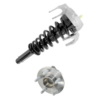 iD Select® - Front Passenger Side Complete Strut Assembly and Wheel Hub Assembly Kit