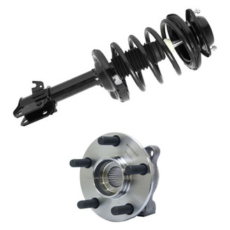 iD Select® - Front Passenger Side Complete Strut Assembly and Wheel Hub Assembly Kit