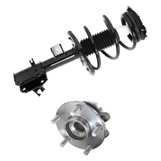 iD Select® - Front Passenger Side Complete Strut Assembly and Wheel Hub Assembly Kit