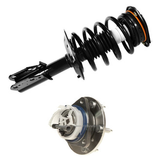 iD Select® - Front Passenger Side Complete Strut Assembly and Wheel Hub Assembly Kit