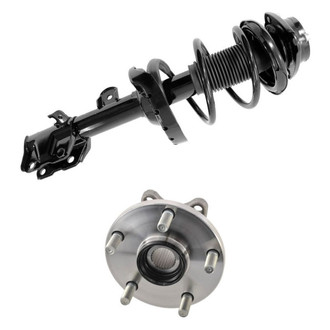 iD Select® - Front Passenger Side Complete Strut Assembly and Wheel Hub Assembly Kit