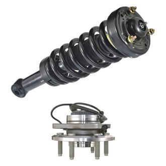 iD Select® - Front Passenger Side Complete Strut Assembly and Wheel Hub Assembly Kit