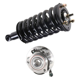 iD Select® - Front Passenger Side Complete Strut Assembly and Wheel Hub Assembly Kit