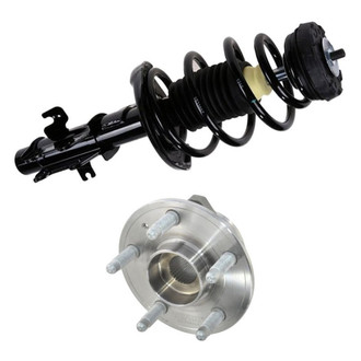 iD Select® - Front Passenger Side Complete Strut Assembly and Wheel Hub Assembly Kit