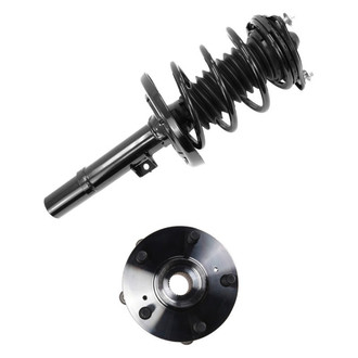 iD Select® - Front Passenger Side Complete Strut Assembly and Wheel Hub Assembly Kit
