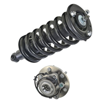 iD Select® - Front Passenger Side Complete Strut Assembly and Wheel Hub Assembly Kit