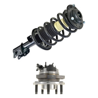 iD Select® - Front Passenger Side Complete Strut Assembly and Wheel Hub Assembly Kit