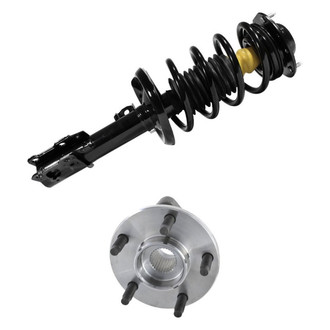 iD Select® - Front Passenger Side Complete Strut Assembly and Wheel Hub Assembly Kit