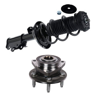 iD Select® - Front Passenger Side Complete Strut Assembly and Wheel Hub Assembly Kit