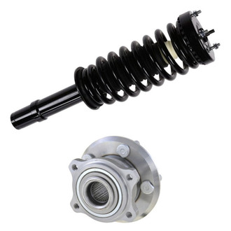 iD Select® - Front Passenger Side Complete Strut Assembly and Wheel Hub Assembly Kit