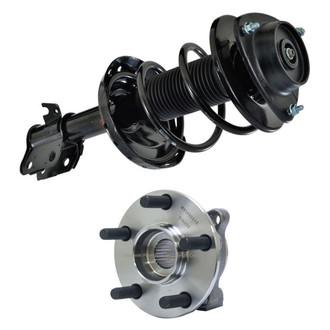 iD Select® - Front Passenger Side Complete Strut Assembly and Wheel Hub Assembly Kit