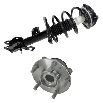 iD Select® - Front Passenger Side Complete Strut Assembly and Wheel Hub Assembly Kit