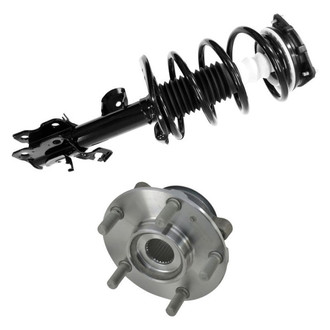iD Select® - Front Passenger Side Complete Strut Assembly and Wheel Hub Assembly Kit