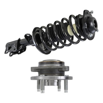 iD Select® - Front Passenger Side Complete Strut Assembly and Wheel Hub Assembly Kit