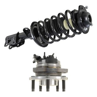 iD Select® - Front Passenger Side Complete Strut Assembly and Wheel Hub Assembly Kit
