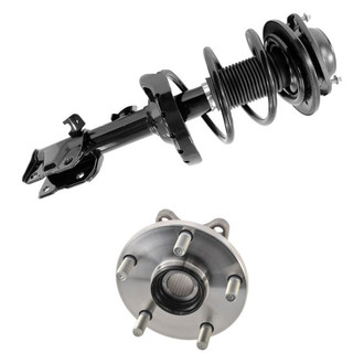 iD Select® - Front Passenger Side Complete Strut Assembly and Wheel Hub Assembly Kit