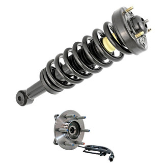 iD Select® - Front Passenger Side Complete Strut Assembly and Wheel Hub Assembly Kit