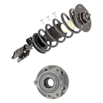 iD Select® - Front Passenger Side Complete Strut Assembly and Wheel Hub Assembly Kit