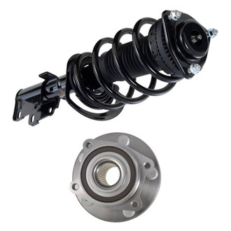 iD Select® - Front Passenger Side Complete Strut Assembly and Wheel Hub Assembly Kit