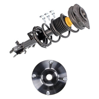 iD Select® - Front Passenger Side Complete Strut Assembly and Wheel Hub Assembly Kit