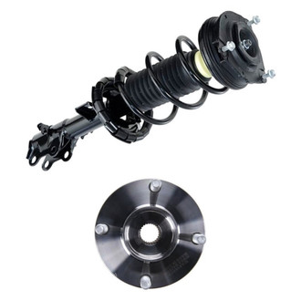 iD Select® - Front Passenger Side Complete Strut Assembly and Wheel Hub Assembly Kit