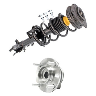 iD Select® - Front Passenger Side Complete Strut Assembly and Wheel Hub Assembly Kit