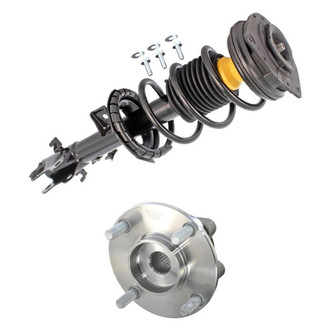 iD Select® - Front Passenger Side Complete Strut Assembly and Wheel Hub Assembly Kit