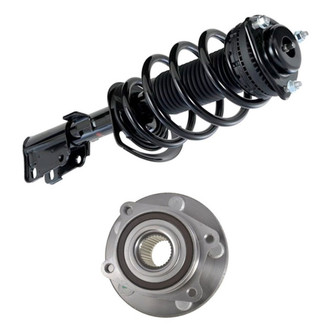 iD Select® - Front Passenger Side Complete Strut Assembly and Wheel Hub Assembly Kit