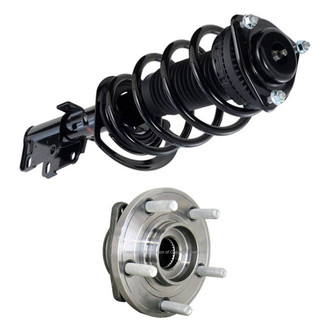 iD Select® - Front Passenger Side Complete Strut Assembly and Wheel Hub Assembly Kit
