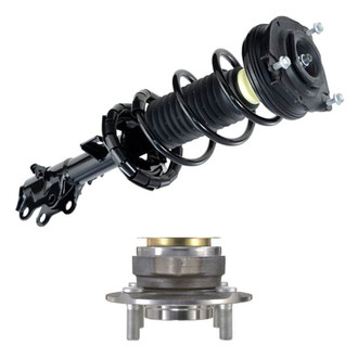 iD Select® - Front Passenger Side Complete Strut Assembly and Wheel Hub Assembly Kit
