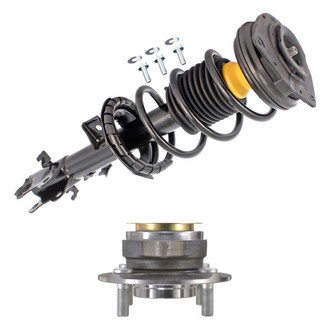 iD Select® - Front Passenger Side Complete Strut Assembly and Wheel Hub Assembly Kit
