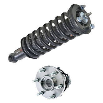 iD Select® - Front Passenger Side Complete Strut Assembly and Wheel Hub Assembly Kit