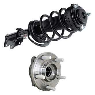 iD Select® - Front Passenger Side Complete Strut Assembly and Wheel Hub Assembly Kit