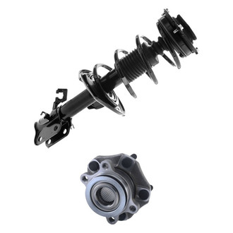 iD Select® - Front Passenger Side Complete Strut Assembly and Wheel Hub Assembly Kit