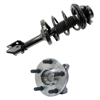 iD Select® - Front Passenger Side Complete Strut Assembly and Wheel Hub Assembly Kit