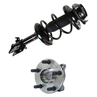 iD Select® - Front Passenger Side Complete Strut Assembly and Wheel Hub Assembly Kit