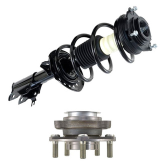 iD Select® - Front Passenger Side Complete Strut Assembly and Wheel Hub Assembly Kit