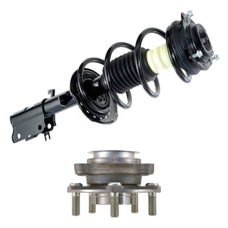 iD Select® - Front Passenger Side Complete Strut Assembly and Wheel Hub Assembly Kit