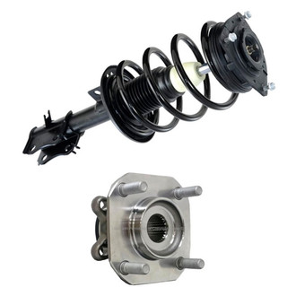 iD Select® - Front Passenger Side Complete Strut Assembly and Wheel Hub Assembly Kit