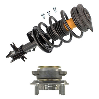 iD Select® - Front Passenger Side Complete Strut Assembly and Wheel Hub Assembly Kit
