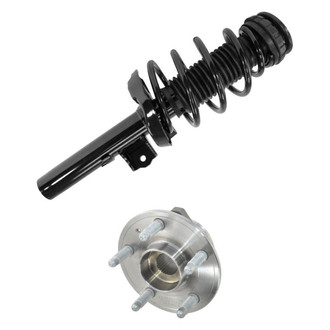 iD Select® - Front Passenger Side Complete Strut Assembly and Wheel Hub Assembly Kit